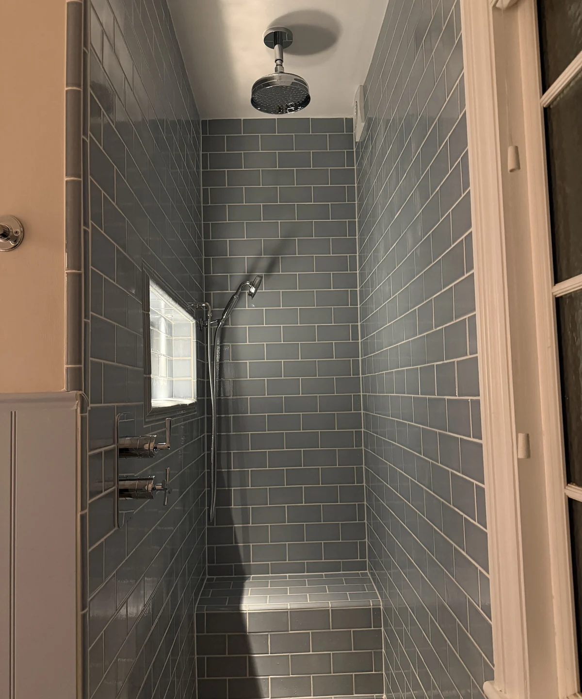 Luxury walk-in shower room, St Albans, Hertfordshire